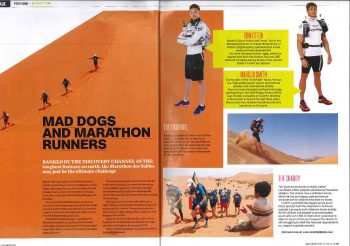 Marathon des Sables in Men's Health Magzine